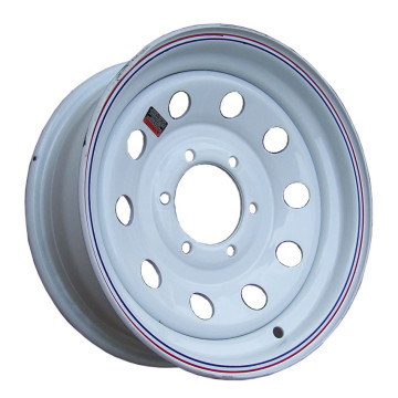 Trailer Wheel - 16" x 6" Rim - 6 on 5 1/2" Bolt Circle - White