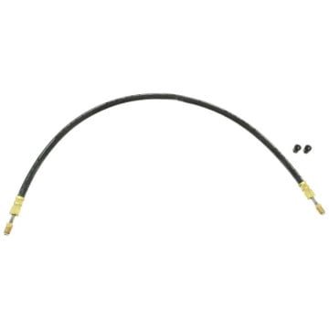 Trailer Brake Hose 18" Male-Male Ends - 3/8"-24