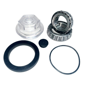 Trailer Bearing Kit - 25580/387A Bearings - 3.5" Oil Cap (No Races) 