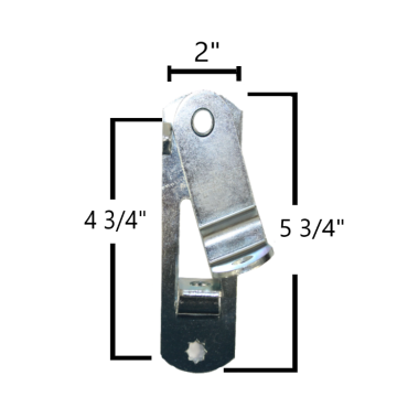 Trailer Door Hasp