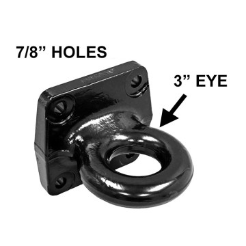 Buyers Lunette Eye - 4-Bolt Mount - 90,000lb. Capacity (45 Ton)