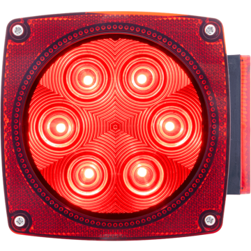4.5" x 4.5" Tail Light - LED- Right (Passenger's Side) 
