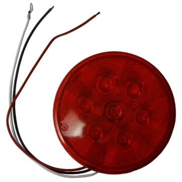 Peterson LED Tail Light - 4" Round - 7 LEDS