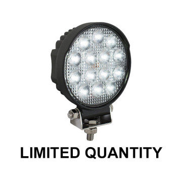 Buyers 1492127 Flood Light - Ultra Bright - 14 LEDS - 5" Round - Stud Mount