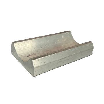 Aluminum Glide (Pad) For Roller Assembly Rocker Plate - 1 5/8" Wide x 2 7/8" long - Fits Sealion, Loadrite, and Others