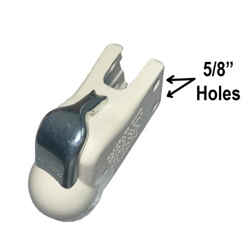 Demco EZ-Latch Trailer Coupler - 2 5/16" Ball - Fits into 3" Channel - Adjustable Height - 20K Capacity 