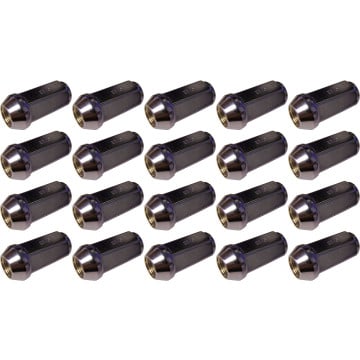 20 Count of F1906 - Stainless Steel (Cover Over Steel) Lug Nut