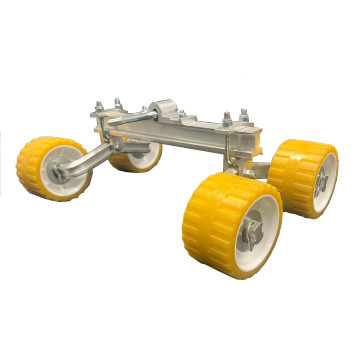 Sealion/Loadrite Roller Assembly with 3" x 5" Rollers - Fits 3"x3" and 3"x4" Crossmember 