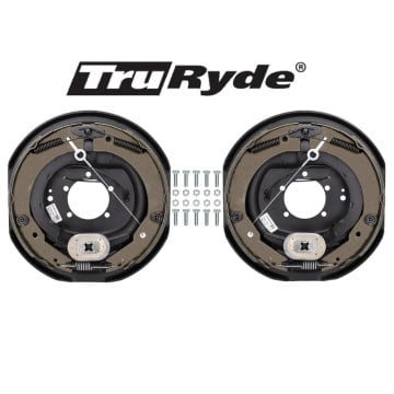 TruRyde Electric Trailer Brake Kit - 12" x 2" - Self Adjusting - 7,000 lbs.