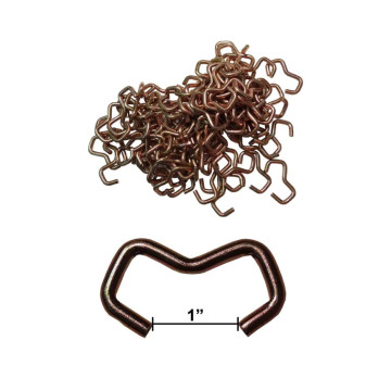100 pcs - F2509 Hog Rings - 1" Opening