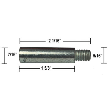 LoadRite (Knott) Slider Pin - Stainless Steel