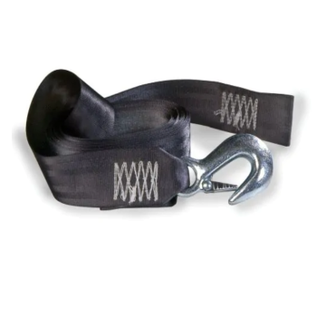 Tie Down 2" x 20' Winchstrap with Hook - 5,000 lb. Capacity