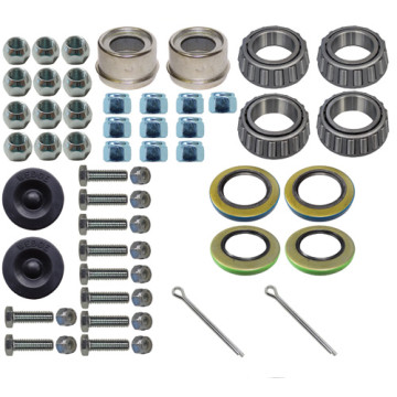 Bearings, Seals, Caps, and Bolts Kit - Fits Kodiak Disc Brake Kits F5868 & F5870