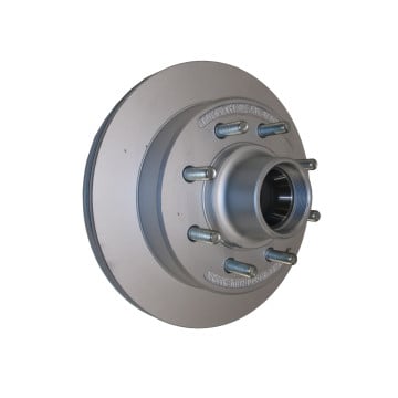 Kodiak 13" Rotor/Hub - 8 Bolt (9/16" Studs) - Dacromet Coated - 8,000 lbs Capacity 