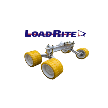 LoadRite Roller Assembly with 3" x 5" Rollers - Fits 2"x2" Crossmember