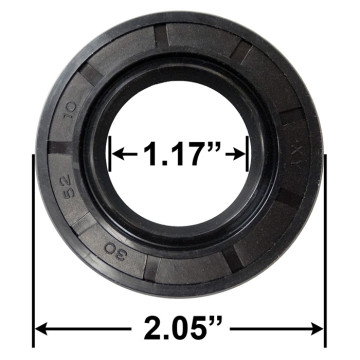 Double Lip Grease Seal - 1.17" I.D. - 2.05" O.D. Markings: 30-52-10