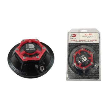 Dexter Fortress Threaded Aluminum Oil Cap - For Dexter 10k-15k Axles (4" I.D.)