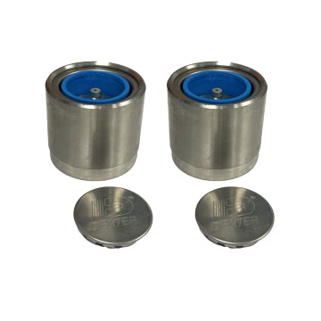 Bearing Protector - Trailer Buddy - Stainless Steel - UFP by Dexter K71-035-00 (Pair) - 1.98"