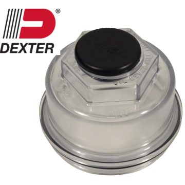For AL-KO & Hayes 10K-16K Axles - Threaded Oil Cap, O-Ring & Plug Kit (1pc) 3 3/4" I.D.