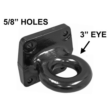 Buyers Lunette Eye - 4-Bolt Mount - 42,000lb. Capacity (21 Ton)