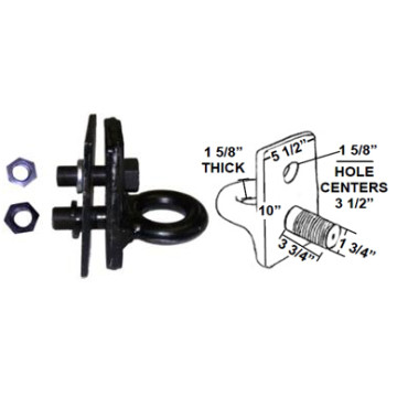 Pintle Eye - 3" I.D. with 1 3/4" x 3 3/4" Bolt