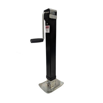 RAM Trailer Jack - 2.50" Square - 7,000 lbs. Capacity - Direct Weld w/ 13" Drop Leg 