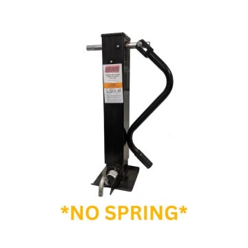 RAM Trailer Jack - 4" x 4" - 12K Capacity - NO Spring - 14" Drop Leg - Front Pull Pin