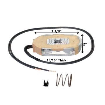 Dexter K71-125-00 Magnet Kit - For 12" x 2" Brake (Black Wire)