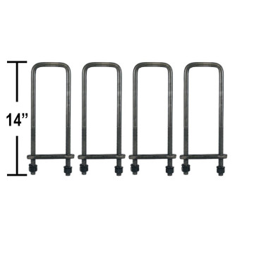 Buyers UB623514 U-Bolt Kit - For Truck Body Installation
