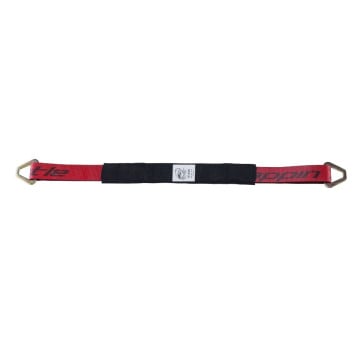 Snappin Turtle Axle Strap - 2" x 36" - With 18" Sleeve - 10K Capacity - Red