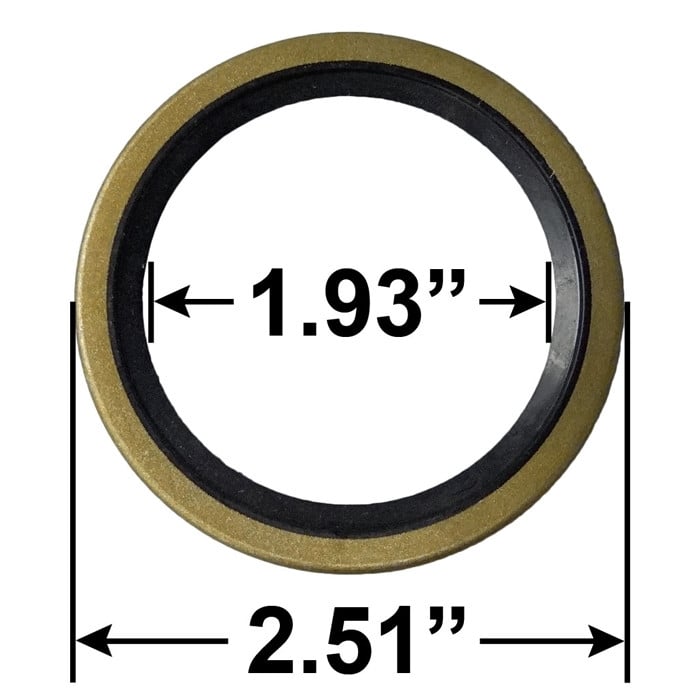 Single Lip Grease Seal: 1932502