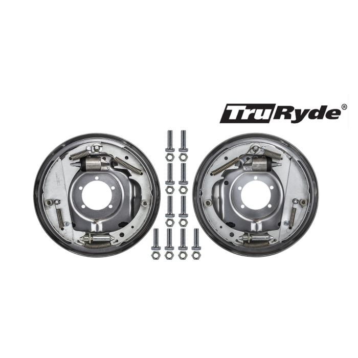 Hydraulic Trailer Brakes - Free Backing - E-Coat - 12" - Left/Right - 5.2K To 7K Trailer Brakes AKFBBRK-7 - Foto 2