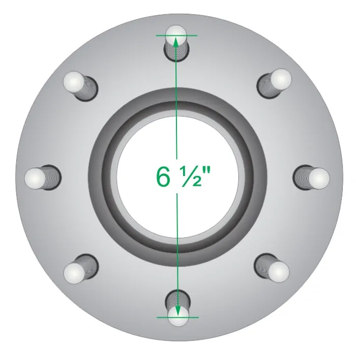 Dexter Drum Kit: 7k Axle, 8 On 6.5, 2.125 In. Seal #K08-219-90 - Foto 9