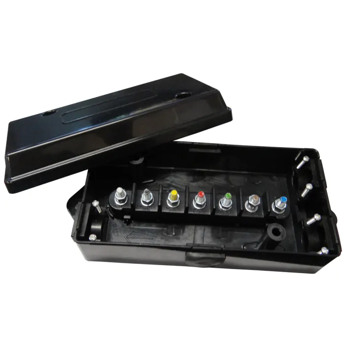 Seven Terminal Junction Box - 82-1000 - Industries