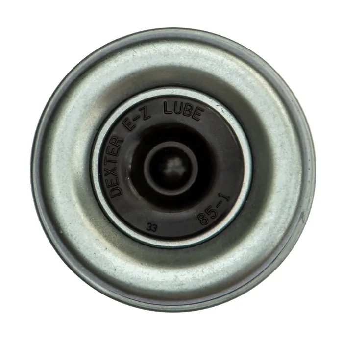 2x 2.72 Trailer RV Camper Axle Dust Cap Grease Cover Dexter EZ Lube Rubber Plug